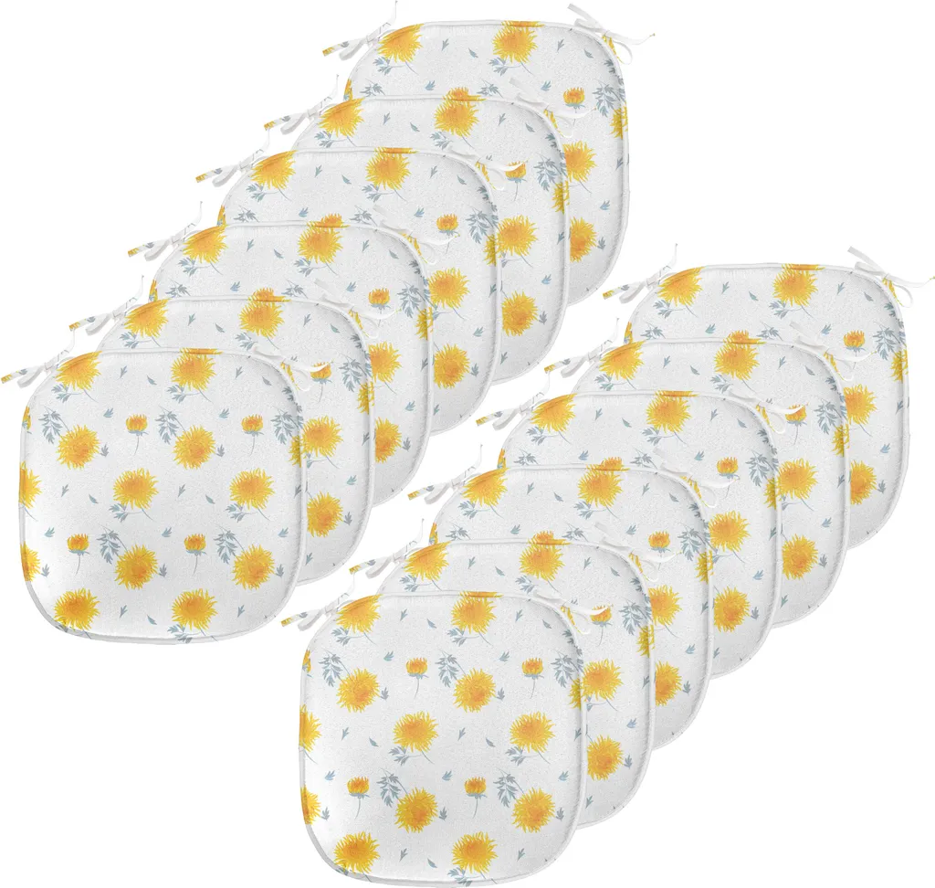 Set 12 Cuscini Sedie Professionali ABAKUHAUS 40x40 Impermeabili