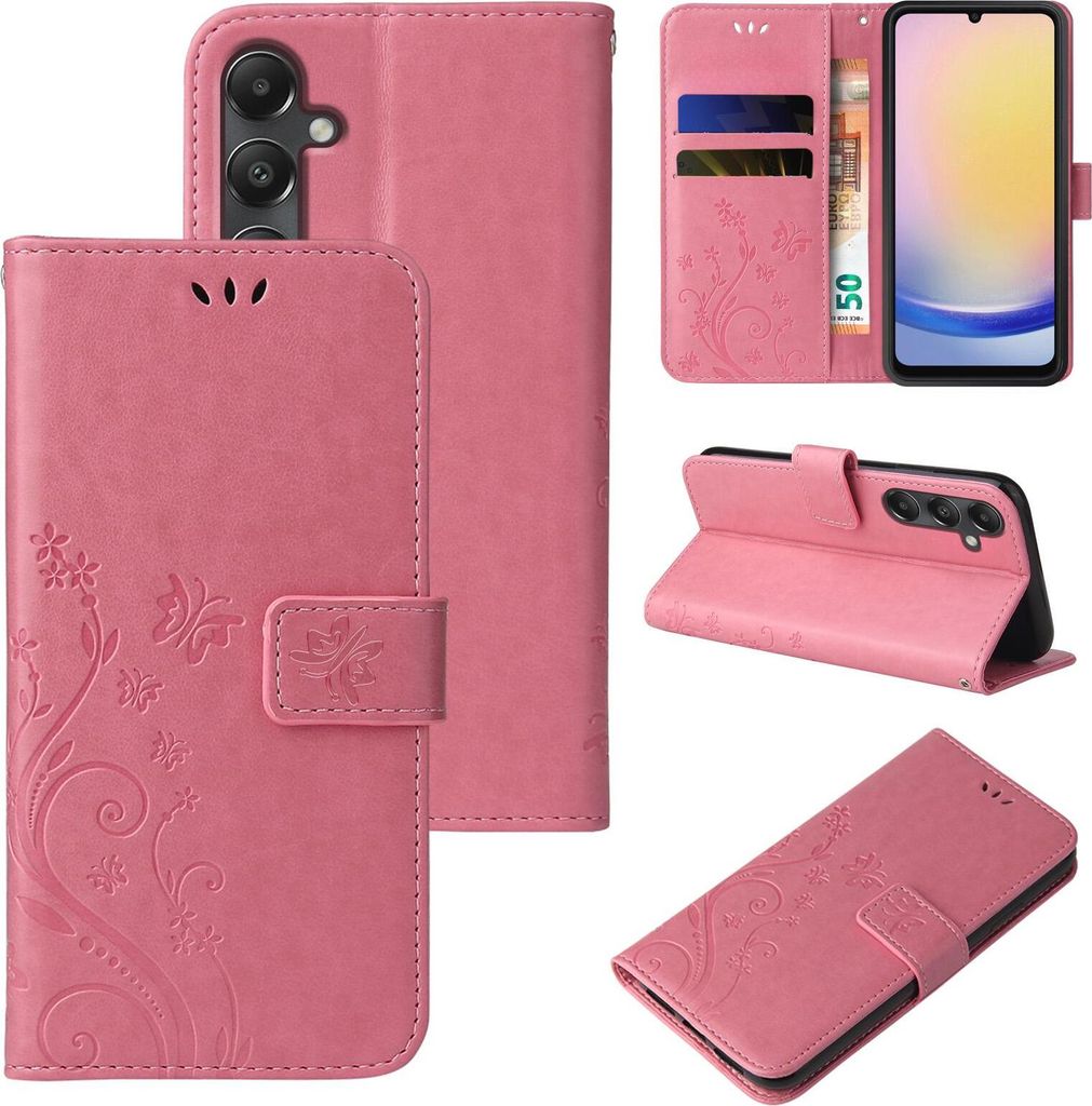 Handyhülle für Samsung Galaxy A25 5G Floral Blumen Produktbild 