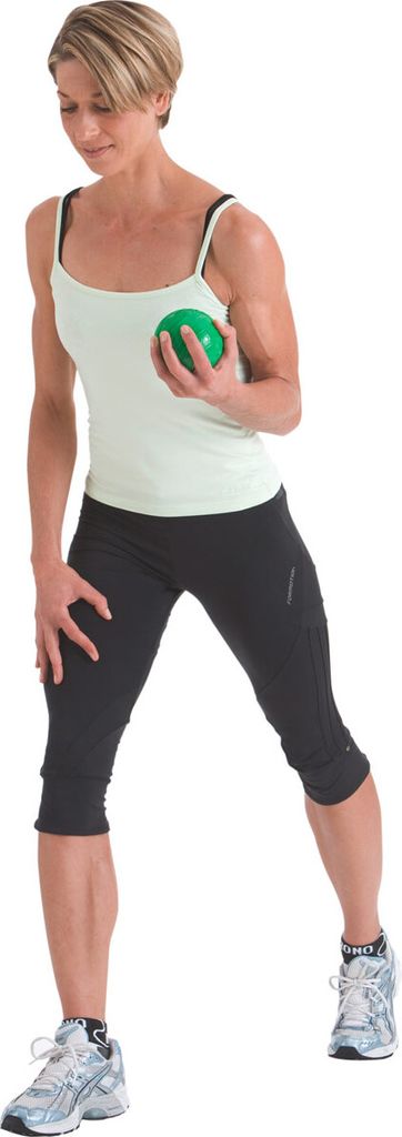 TOGU Stonie Hantelball Toning Ball Gewichtsball Krafttraining, 8,5 cm, 1,5 kg