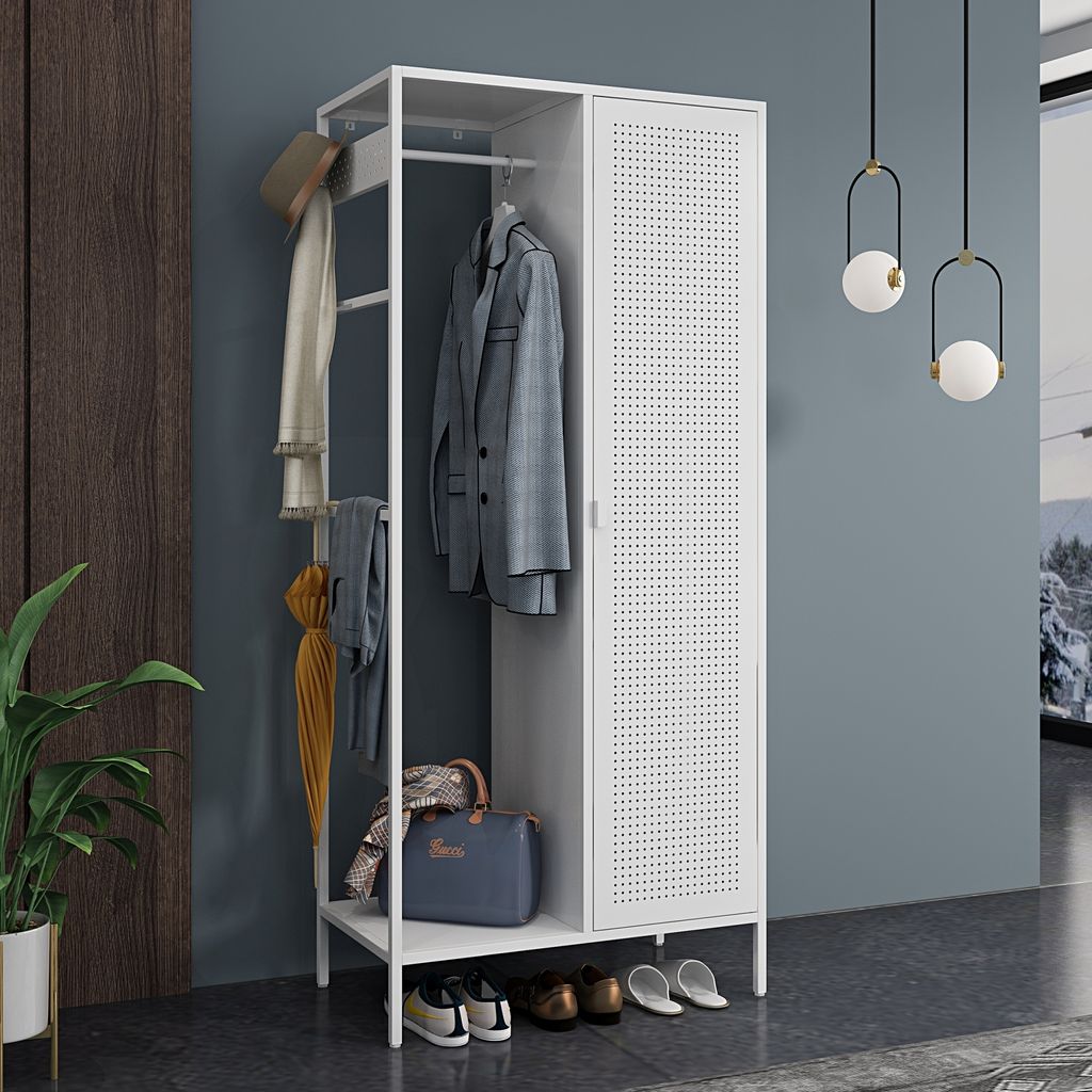 Kleiderschrank 'Puumala' 180 x 80 x 45 cm Garderobenschrank Produktbild 