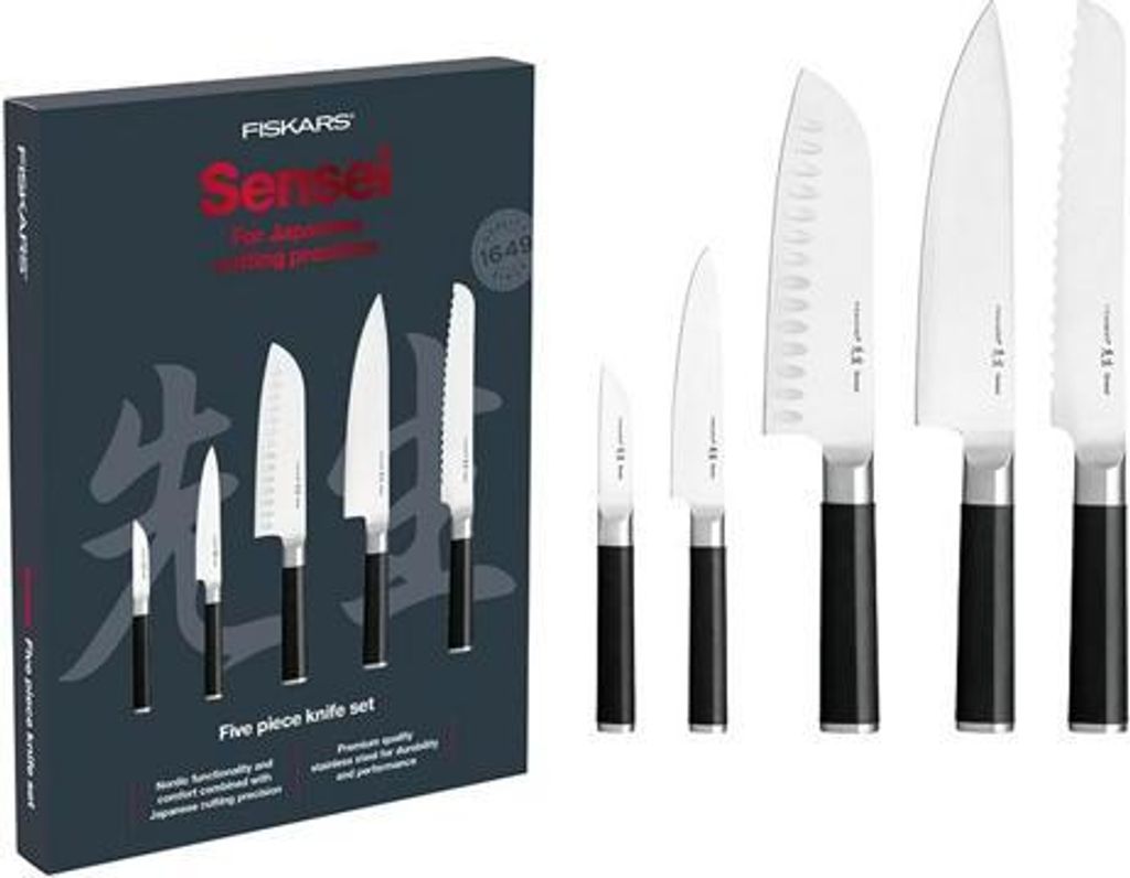Fiskars Sensei Súprava 5 Ks Nožov 1025845 Obrázok produktu 