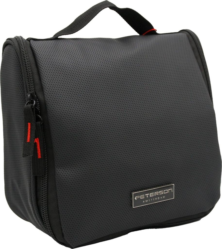 Peterson Kosmetiktasche für Herren Eldivercus schwarz One size
