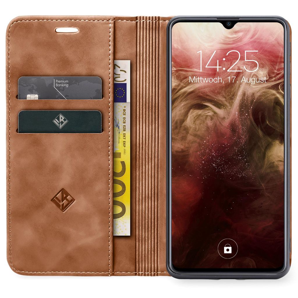 Wallet Handyhülle Für Xiaomi Redmi 10C – Klapphülle Mit Kartenfächern, Standfuß, Blaugrün