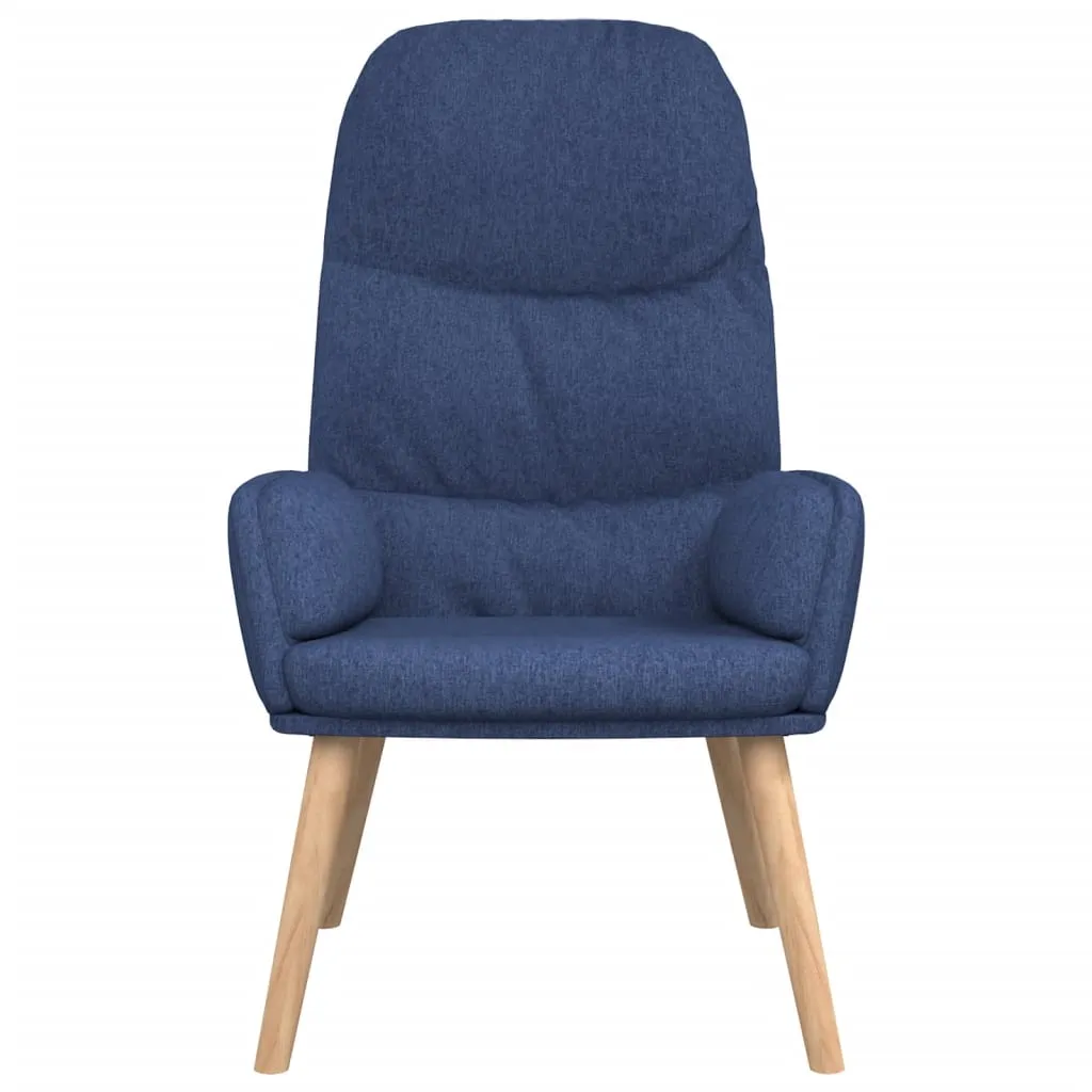Poltrona Reclinabile vidaXL Blu: Eleganza e Relax nel tuo Soggiorno - 4