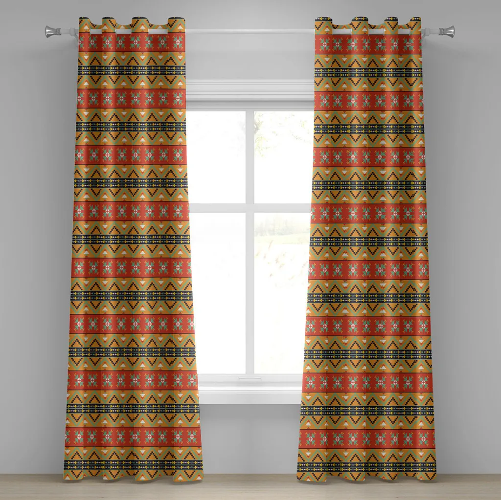 Tende Decorative ABAKUHAUS Tribali - Porta il Colore e l'Energia in Casa