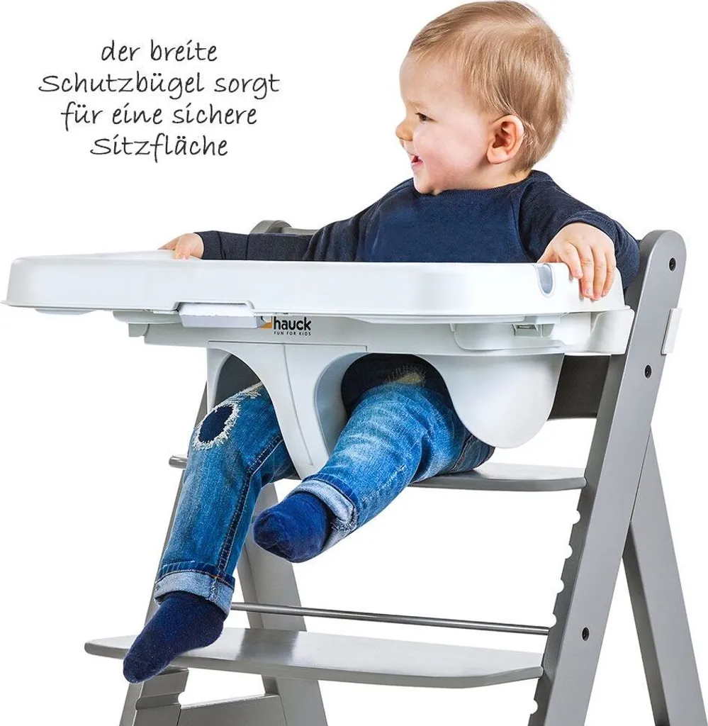 Tablette Repas pour Chaise Hauck Alpha : Idéal pour l'Autonomie Bébé - 14
