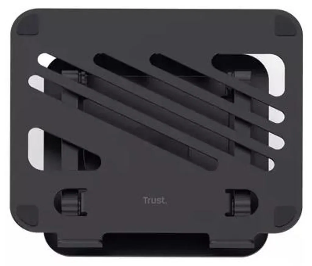 Support Ordinateur 16 Pouces Trust Zeff Noir Idéal pour Télétravail