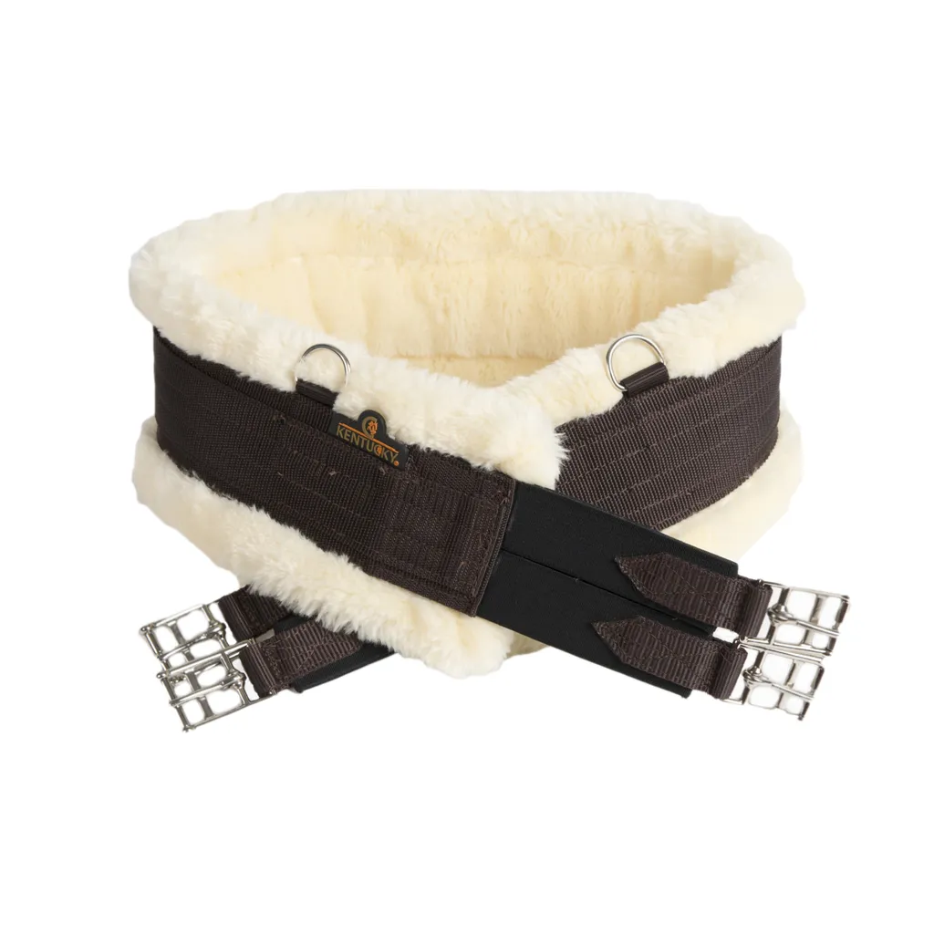 Kentucky Horsewear Sottopancia in pelle di agnello Sottopancia marrone