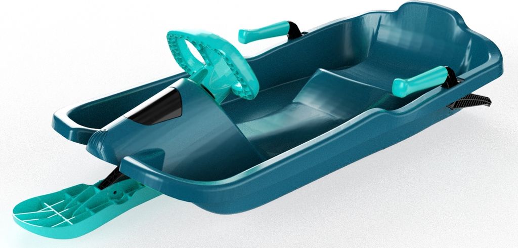 Plastkon Bob-Skipper mit Steuerrad grün Produktbild 