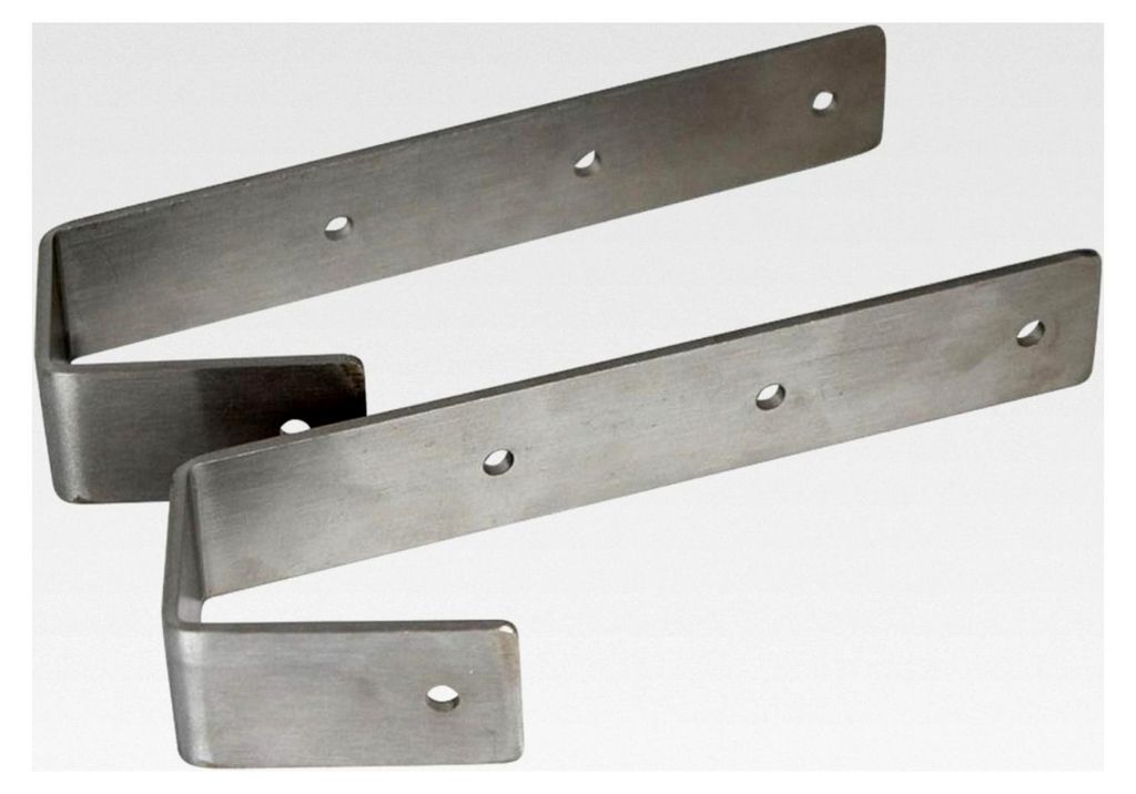Leiterhaken für Etagenbetten, Haken-Hardware, stabile Hakenhalterungen für Bettdekoration, Innenbreite 4,1 cm - 5,8 cm x Länge 16 cm, 2 Stück