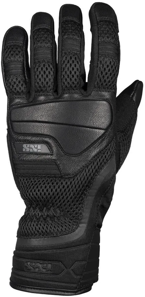 Gants iXS Tour Cartago 2.0 noir S - Textile résistant et paume renforcée