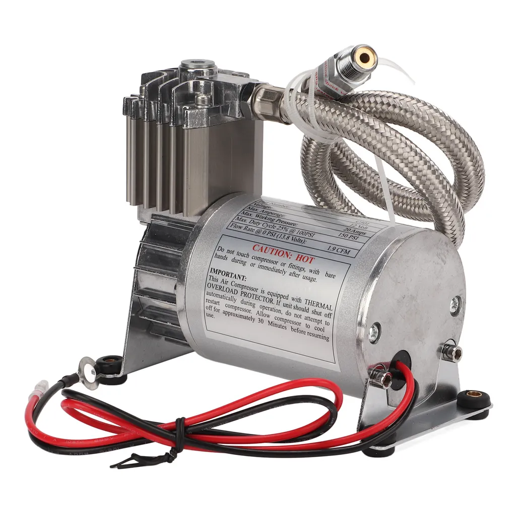 Compresseur d'air 150 PSI robuste pour klaxon de train et utilitaire