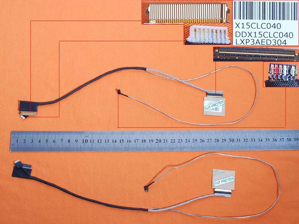 Displaykabel Bildschirm Screen cable 40-PIN mit Touch kompatibel für HP Pavilion 15-ab244ng