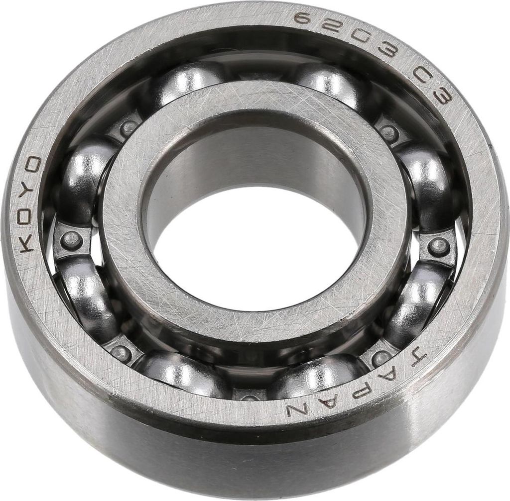 KOYO Kugellager 6203 C3, Kupplungswelle, li. u. HR-Antrieb - Simson S50, S51, KR51 Schwalbe - MZ ETZ, TS, ES