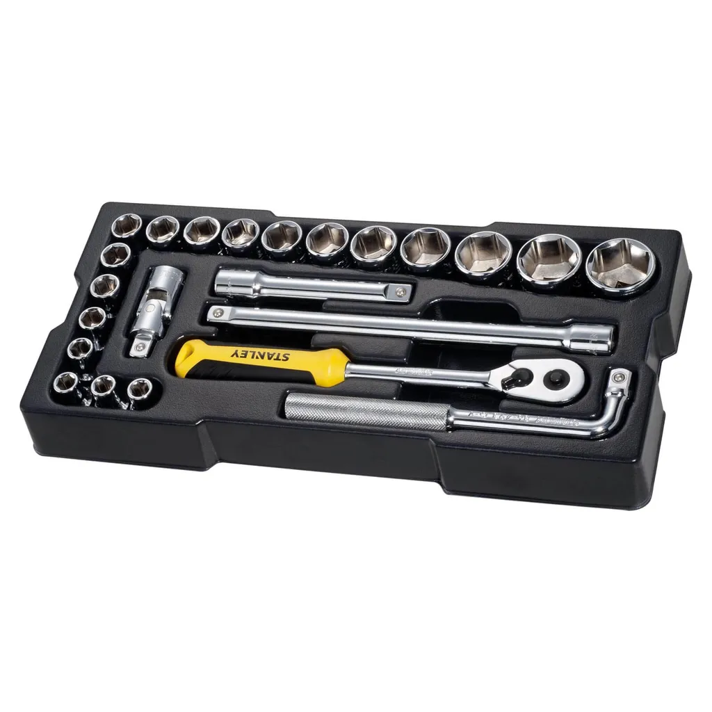 Kit Douilles Stanley 23 Pcs : Desserrez Facilement les Boulons Coincés
