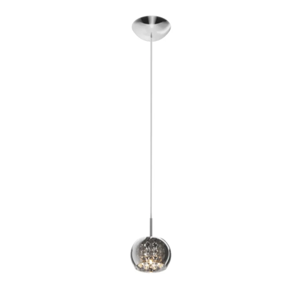 Plafonnier Design CRYSTAL 134 cm de Hauteur - Éclairage à 1 Point