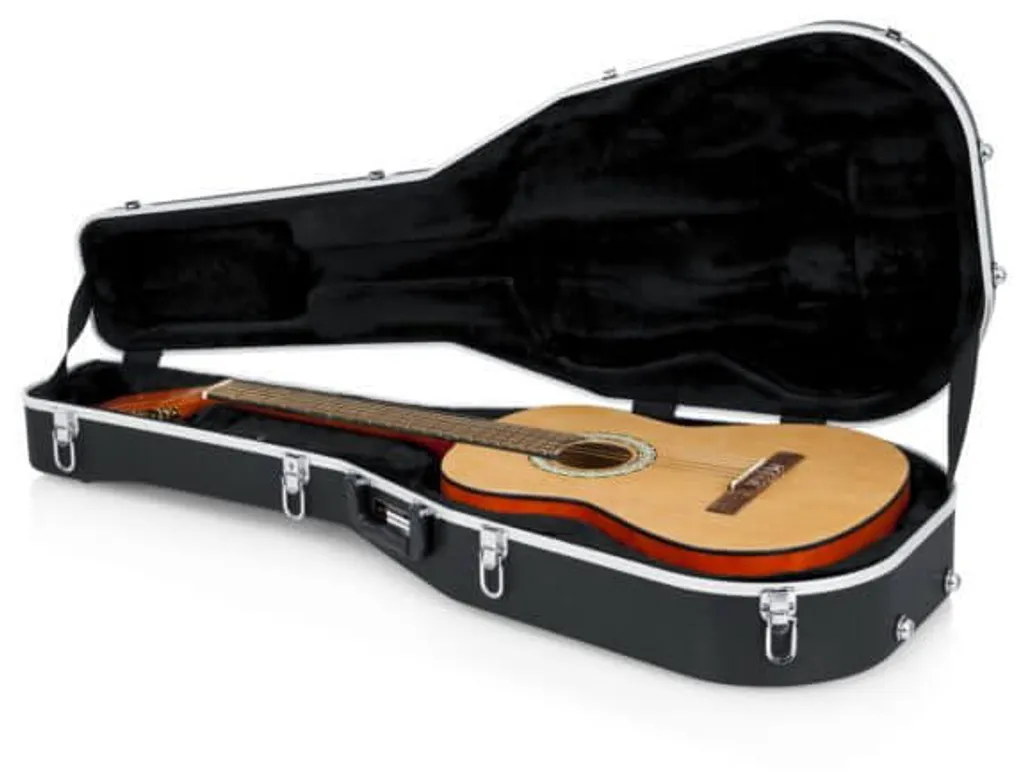 Gator Étui Guitare Classique Robuste avec Intérieur Peluche et ABS