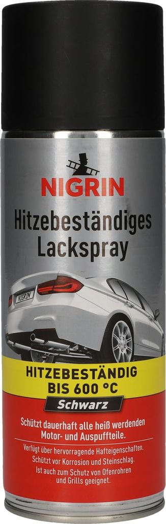 Hitzebeständiges Lackspray Spray-Dose Schwarz 400ml Produktbild 