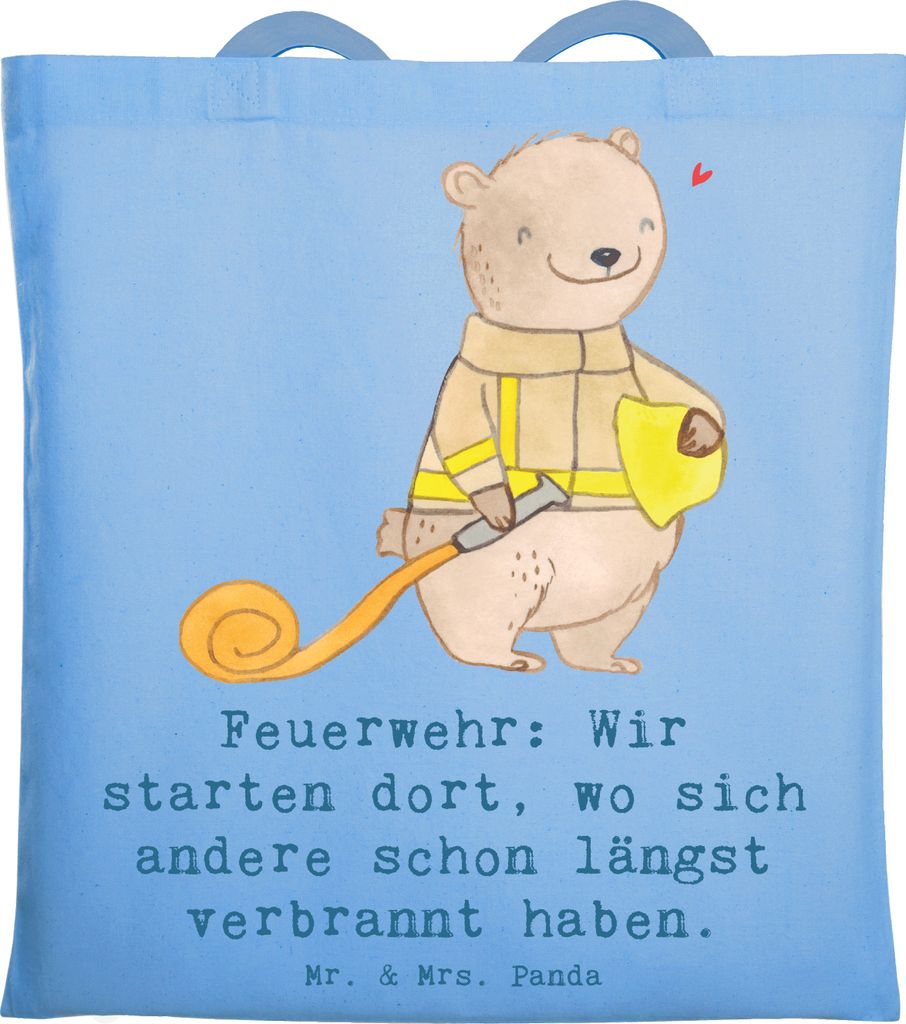 Mr. & Mrs. Panda Schultasche Feuerwehrmann Helden - Sky Produktbild 