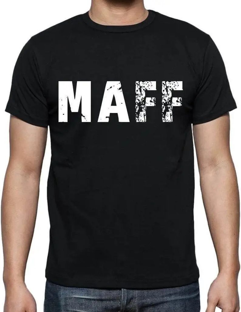 Herren Grafik T-Shirt Maff Öko-Verantwortlich Vintage Jahrgang Kurzarm Lustige Druck Geburtstag Geschenk Mann