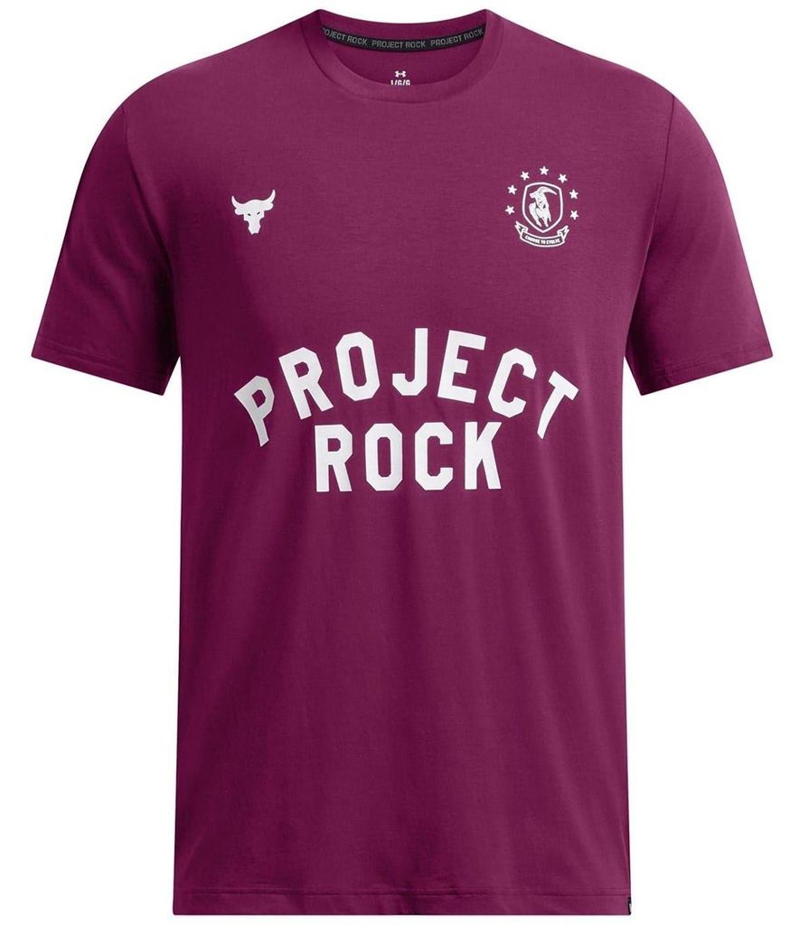 Under Armour - "Project Rock" T-Shirt für Herren GT19174 (XL) (Violett)