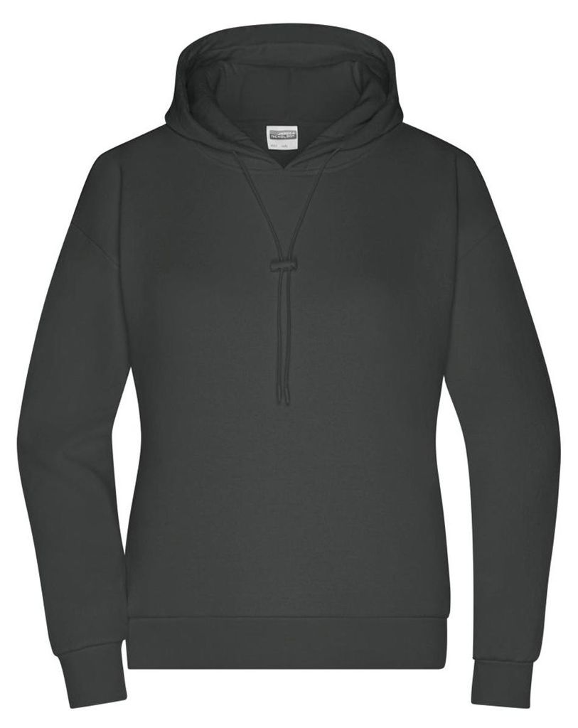 James and Nicholson - Kapuzenpullover für Damen - Für die Freizeit LT2395 (XXL) (Graphit)