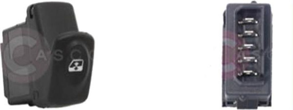 CASCO CWR71013AS Fensterheberschalter für RENAULT KANGOO (KC0/1) Vorne Fensterheber Schalter