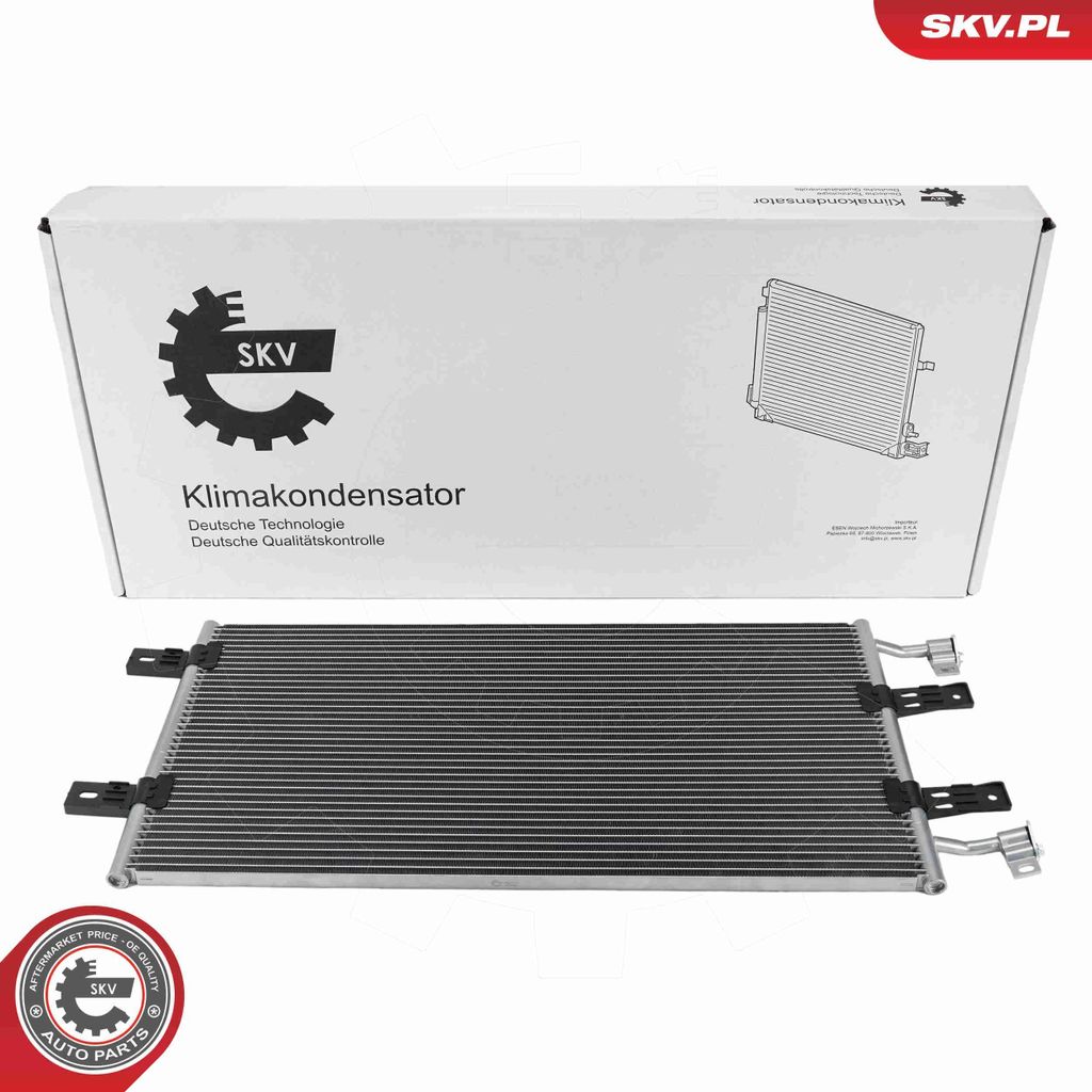 ESEN SKV 86SKV187 Kondensator Klimaanlage Klimakondensator für OPEL Vivaro A Kastenwagen (X83)