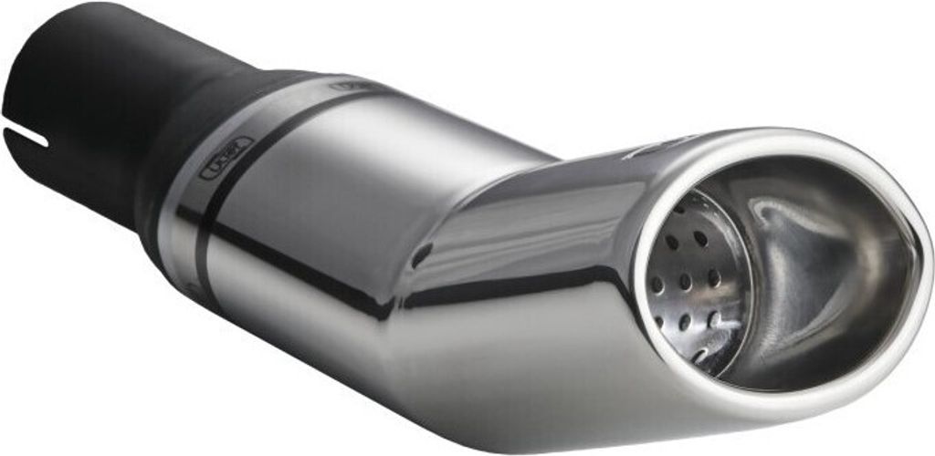 ULTER SPORT N1-14-1/50 Auspuffblende Endrohr Blende Ø50mm 170mm Oval Edelstahl