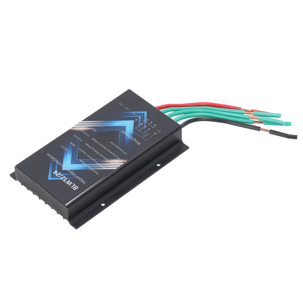 Régulateur d'éolienne 800W anti-surcharge pour batterie 12V 24V - 4