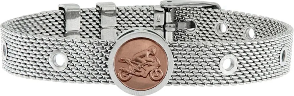 Bracciale da uomo Talent Jewels TJA-1-09-02-1-215 Argento