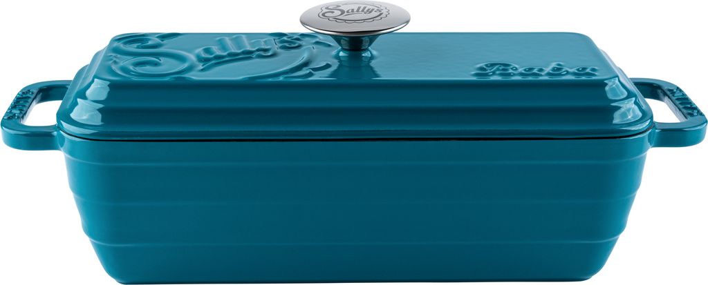 Sallys Gusseisen Brotbackform Baba - Petrol