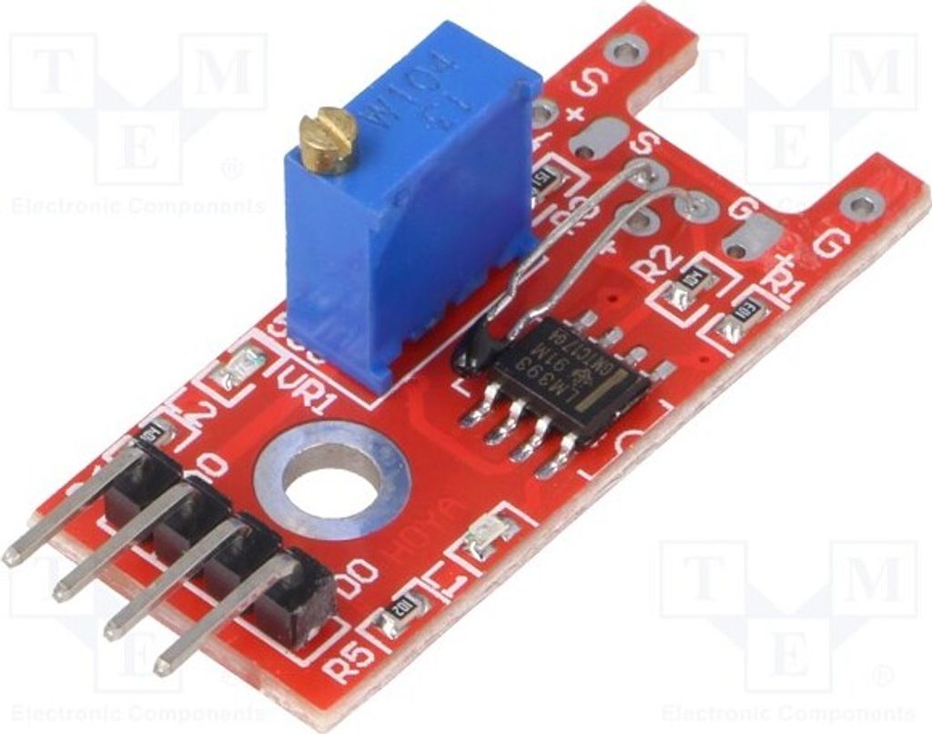 1x Sensor: atmosphärisch 3,3÷5VDC Temperatur digital Kanäle: 1 OKY3060 Umwelt-Sen