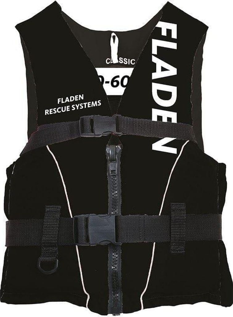 Fladen Schwimmweste Classic II black M 50-70kg