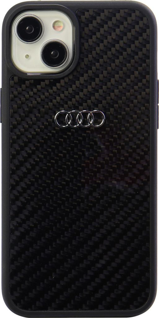 Audi iPhone 15 & 14 Plus Hardcase - R8 Serie - Noir Image du produit 
