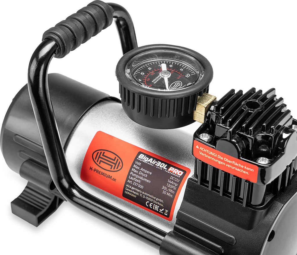 HEYNER®Auto Kompressor 12V elektrische Luftpumpe tragbarer Produktbild 9
