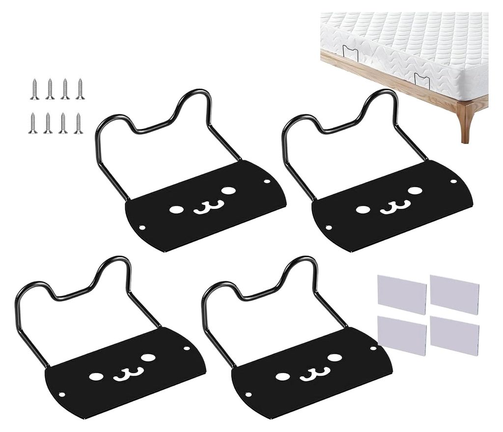 Matratzen-Gleitstopper, Cartoon-Matratzenhalter, Rutschfester Gleitstopper für Boden, Reise, Sofa, Gästezimmer, Schlafzimmer, Schlafsaal, Kinderz...