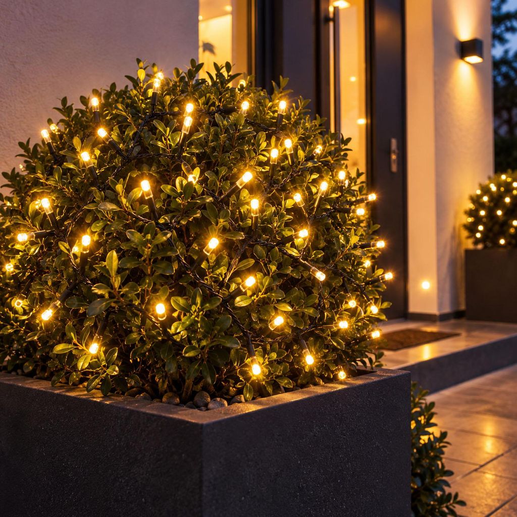 LED-lichtketting voor buiten, kerstverlichting, warmwit, Productafbeelding 