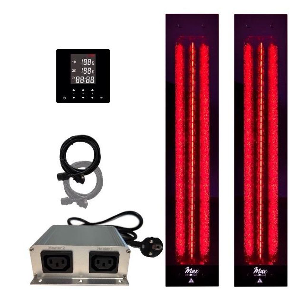 SET Infrarotstrahler 2x InfraROTmed MAX© 500W + icon 2 Produktbild 