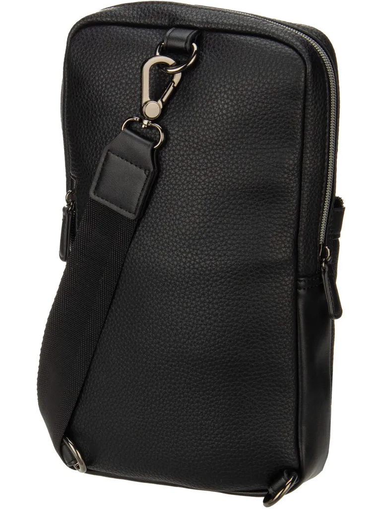 Borsa Uomo Valentino Efeo VBS7O918 Nero | Tracolla Design Urbano - 18
