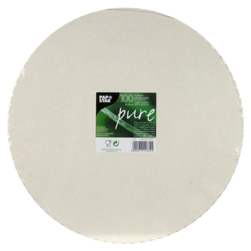 PAPSTAR 11372 PAPSTAR základ na tortu "pure", okrúhly, 300 Obrázok produktu 
