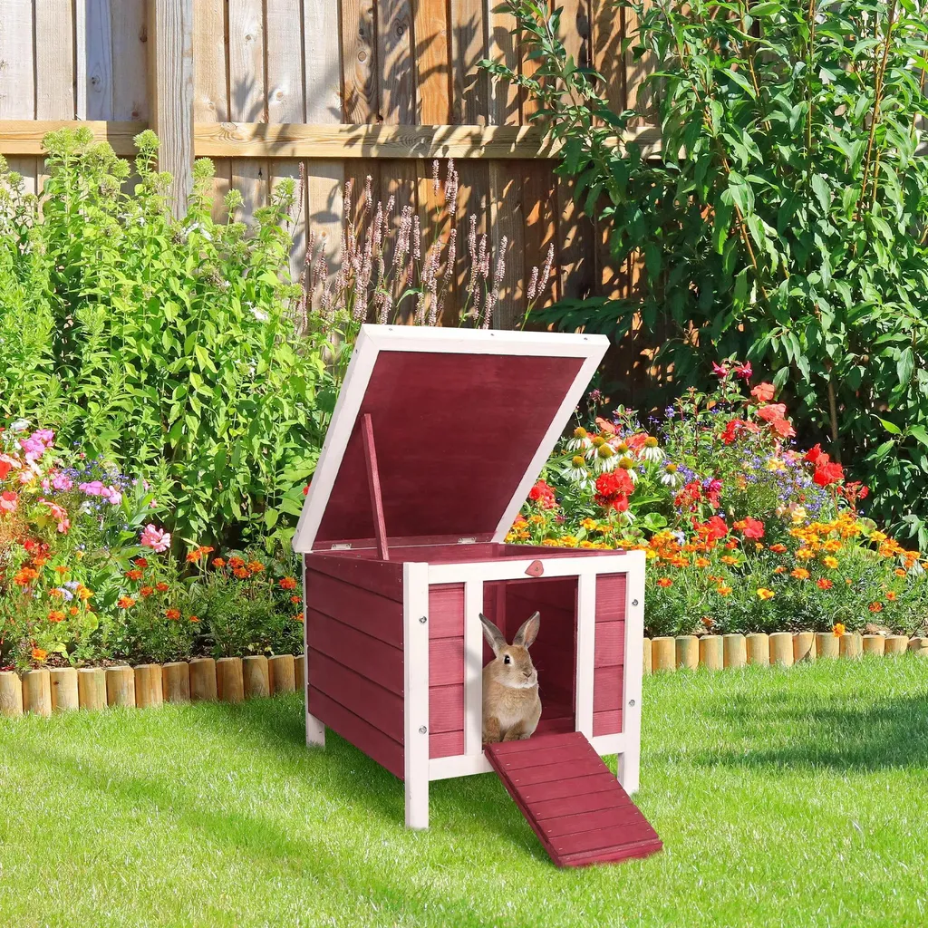 Clapier d'extérieur pour rongeur idéal pour terrasse et jardin - 2