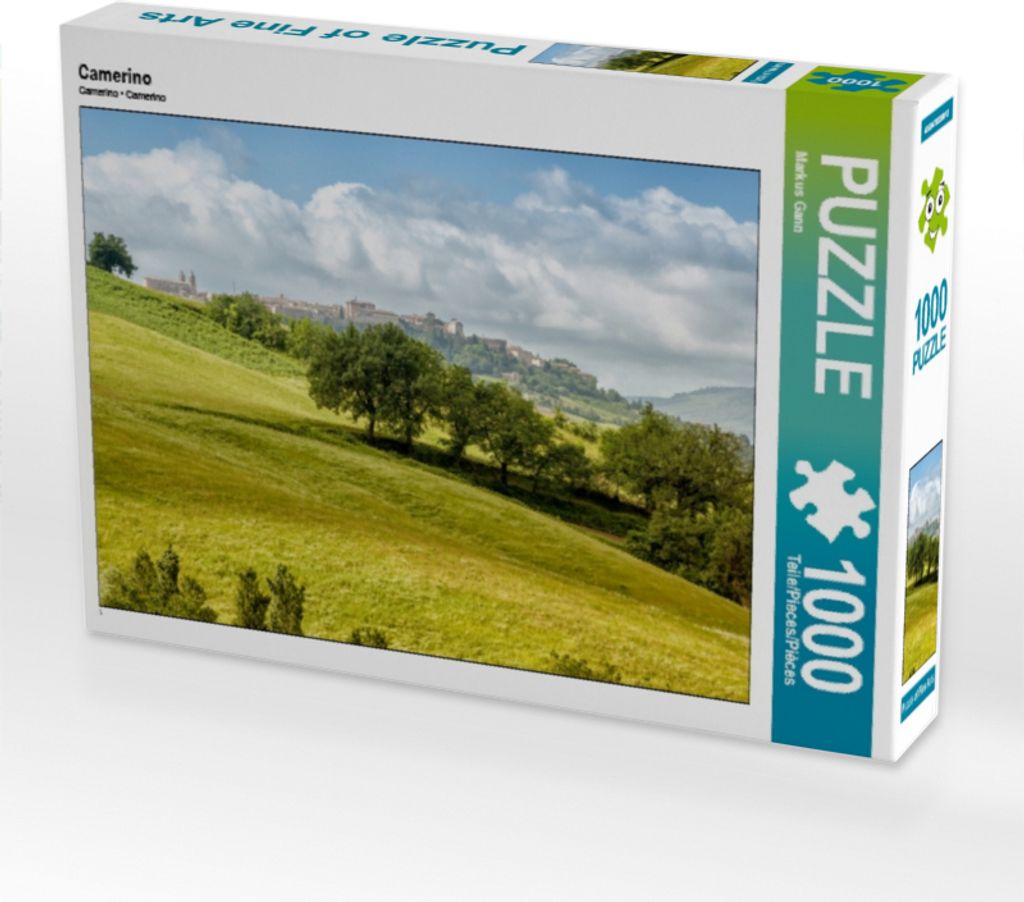 Calvendo Camerino 1000 Teile Puzzle quer 640x480mm, Gann Markus; 7414851