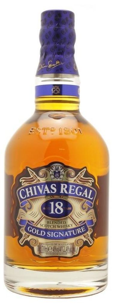 Chivas Regal 18 ans Blended Scotch Whisky en coffret cadeau Image du produit 