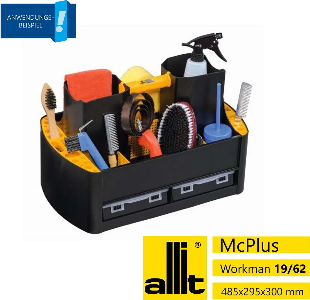 Caisse à Outils Professionnelle McPlus Workman 19/62 Robuste Allit