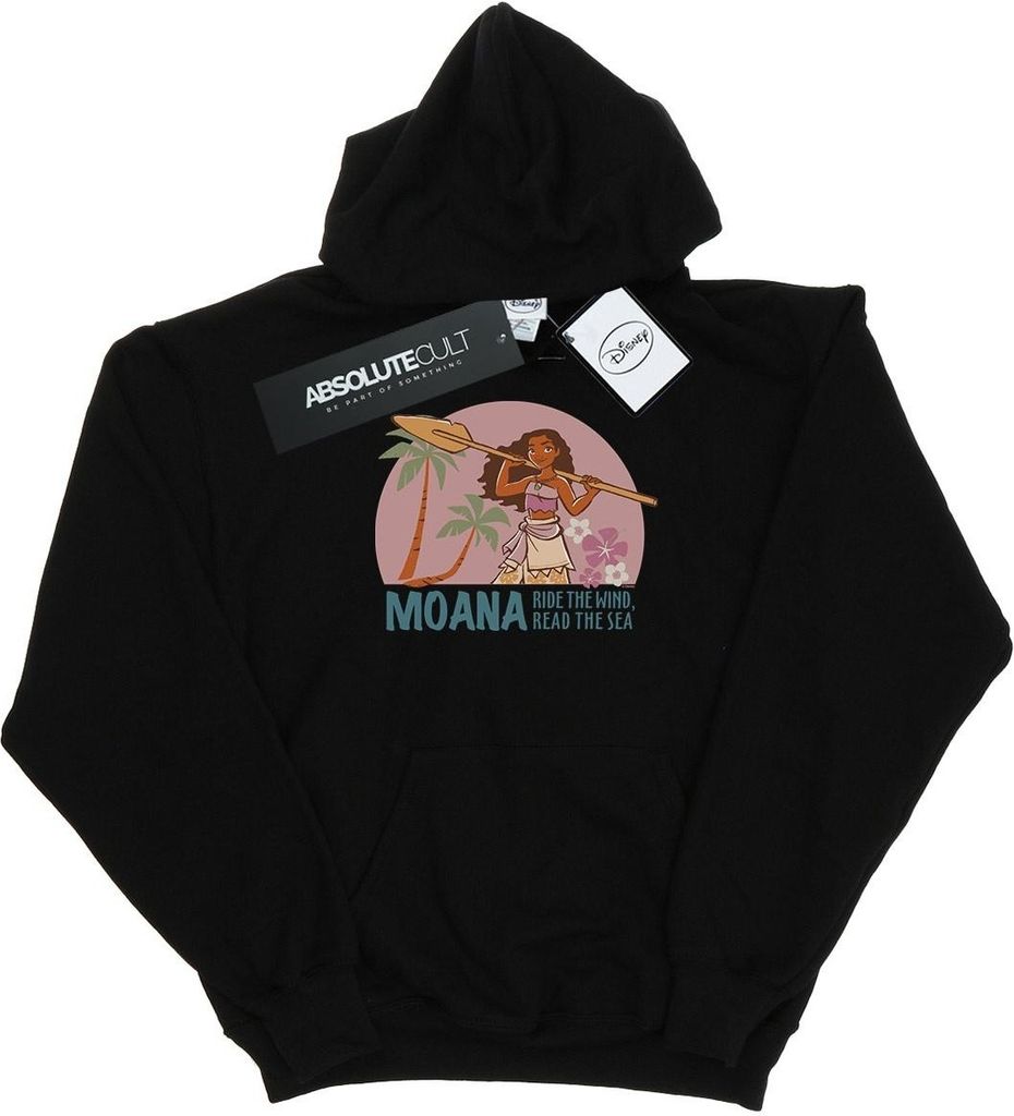 Disney - "Read The Sea" Kapuzenpullover für Damen BI11567 (S) (Schwarz)