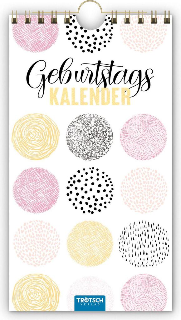Trötsch Geburtstagskalender Glamour Produktbild 