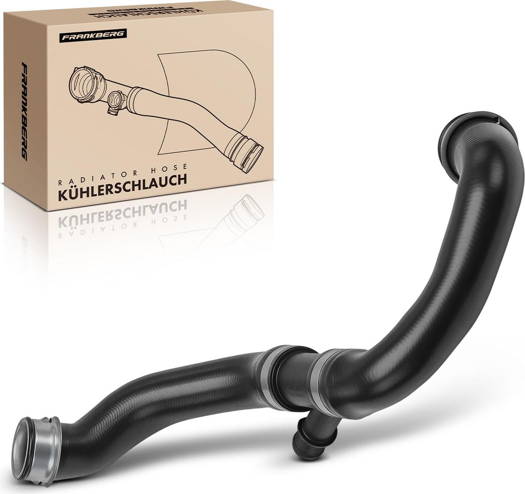 Frankberg 1x Kühlerschlauch Kühlwasserschlauch für Mercedes-Benz W204 S204 C218 X218 W212 3.5L