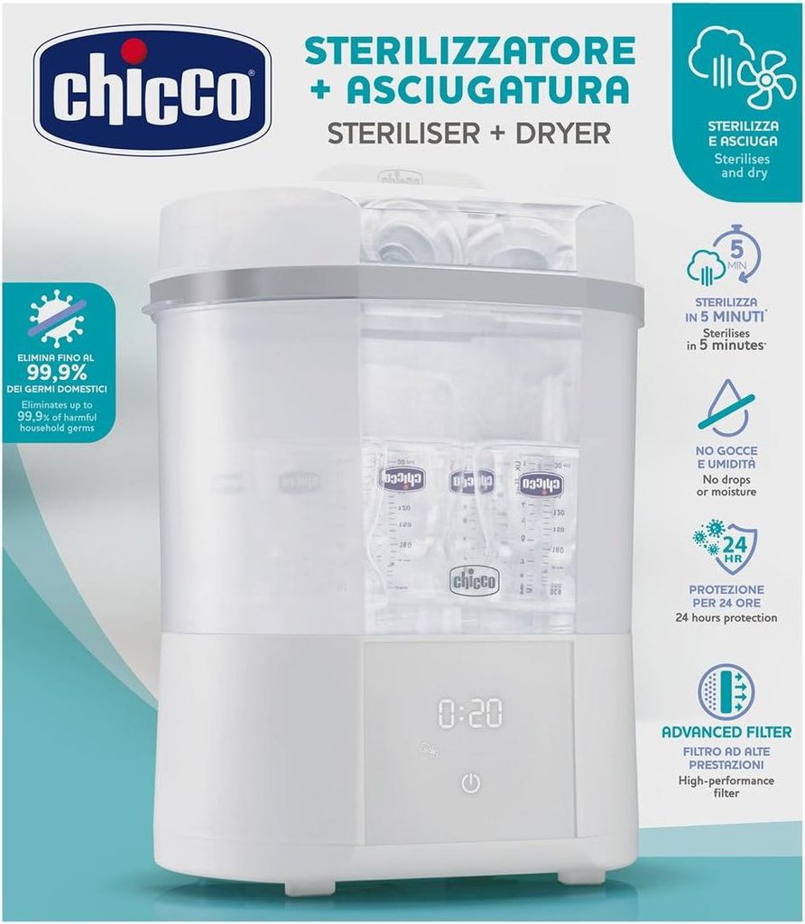 129577 Sterilizzatore Tutto In Uno Con Essiccatore Immagine del prodotto 