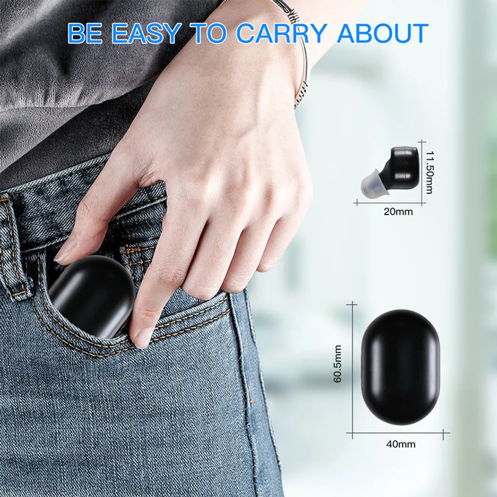Amplificateur de son rechargeable pour seniors avec écran tactile - 10